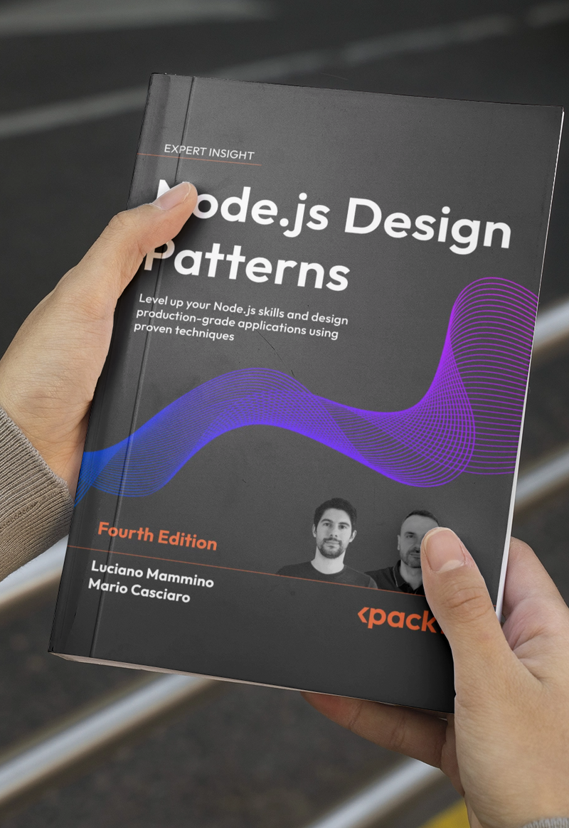 Node.js Design Patterns: Master production-grade Node.js applications