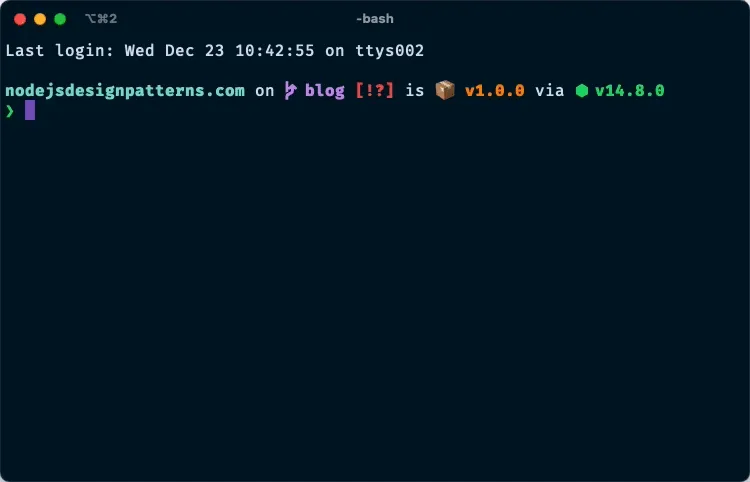 Running a Node.js REPL using Docker